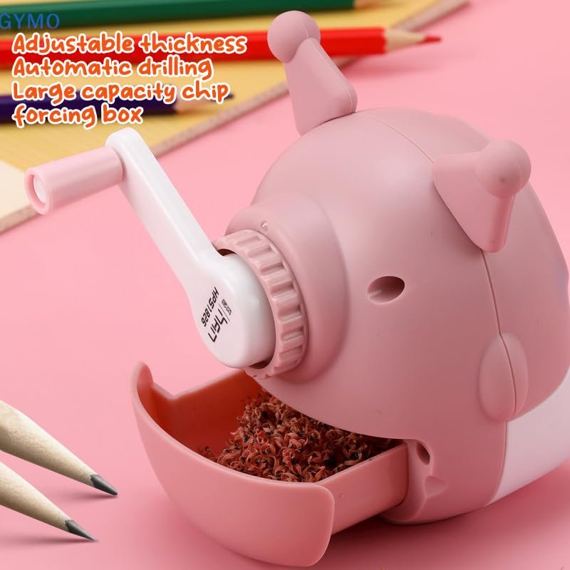utest Kuromi Pencil Sharpener Cute Kawaii School Stationery for Student Children Gift -01 Pc. Mix Colour