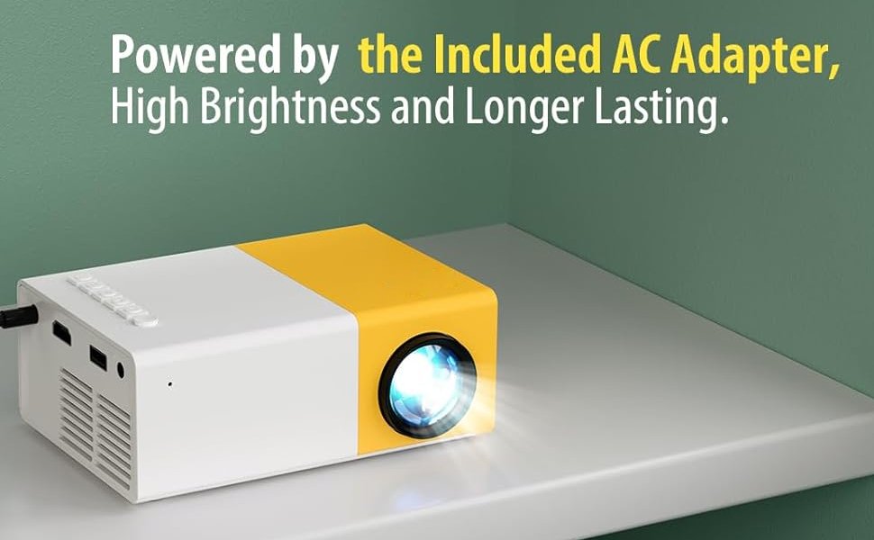 Mini LED Projector – Portable, High-Resolution Entertainment Anywhere