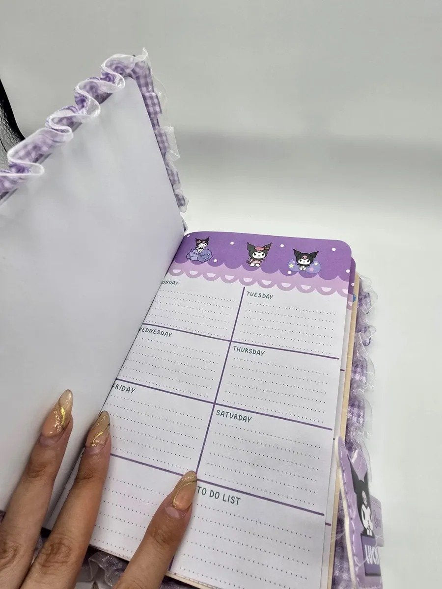 Cute Sanrio Kuromi Diary