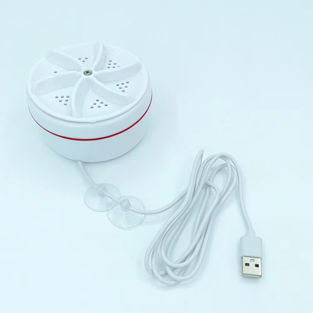 White Mini Turbine Washing Machine