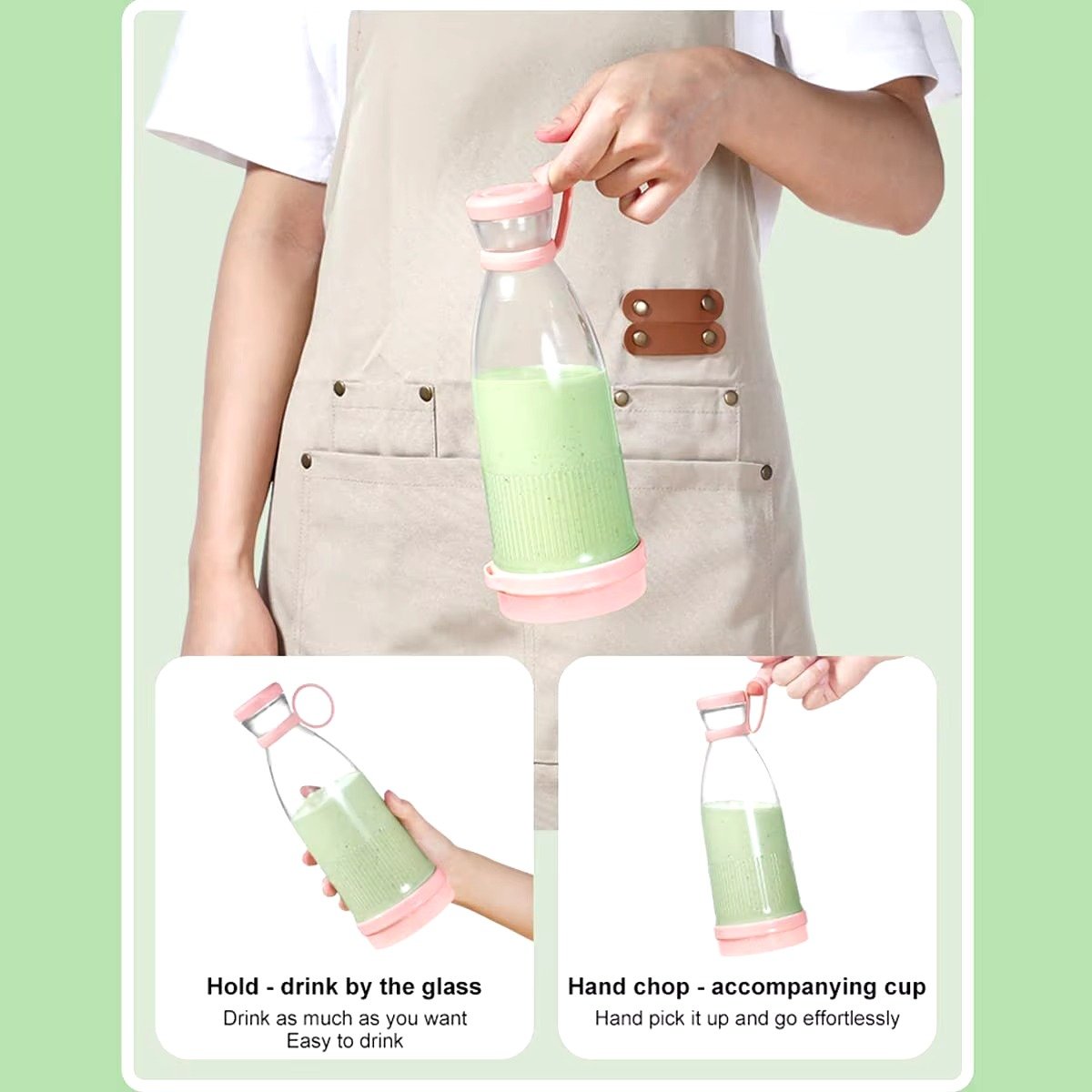 Mini Juicer 6 Sharp Blades 350ml