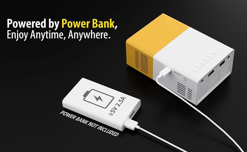 Mini LED Projector – Portable, High-Resolution Entertainment Anywhere