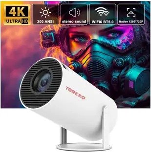 4K Mini Portable Projector