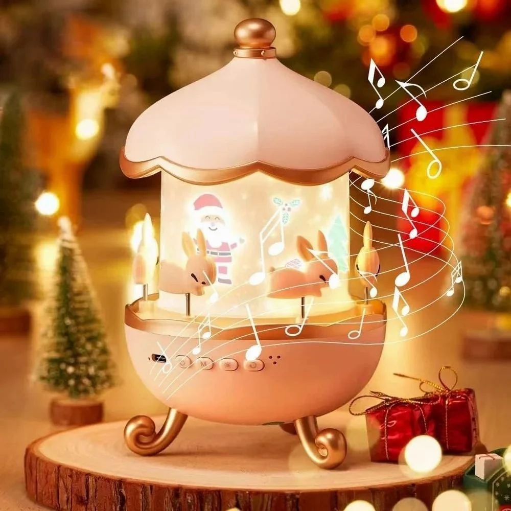 Bunny's Carousel Magical LED Night Light Projector Lamp