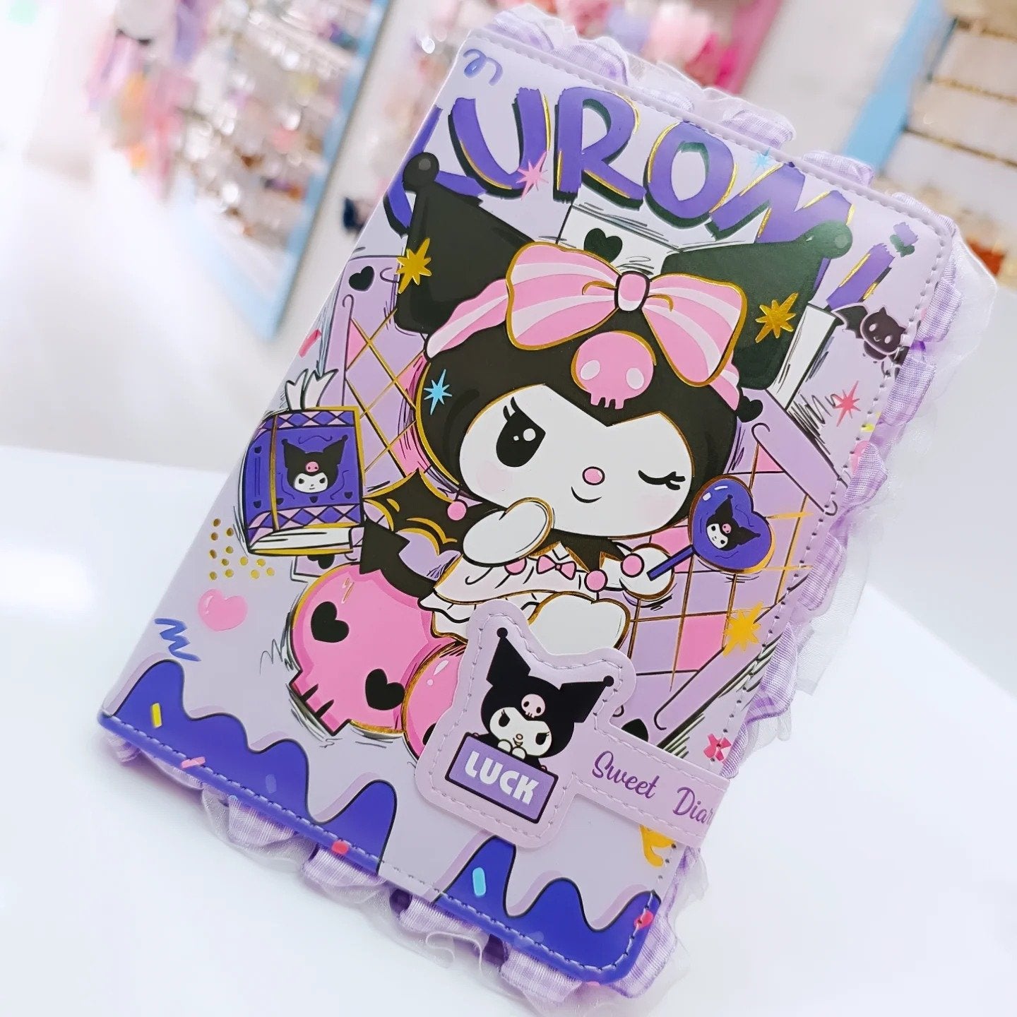 Kitty Kuromi Hardcover Notebook Diary