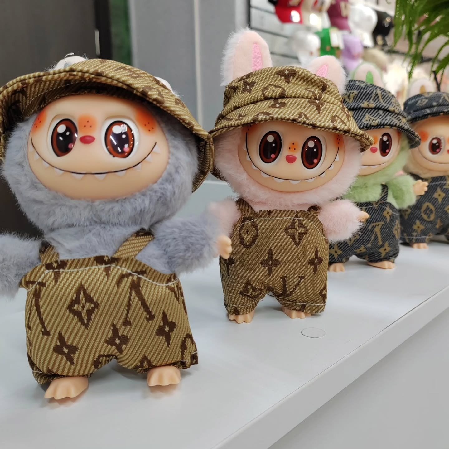 Labubu in Louis Vuitton clothes