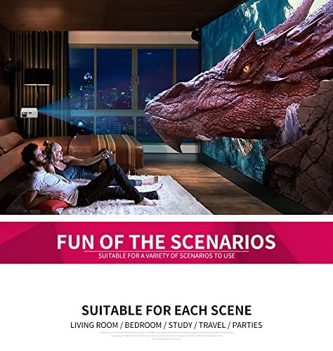 Mini LED Projector – Portable, High-Resolution Entertainment Anywhere