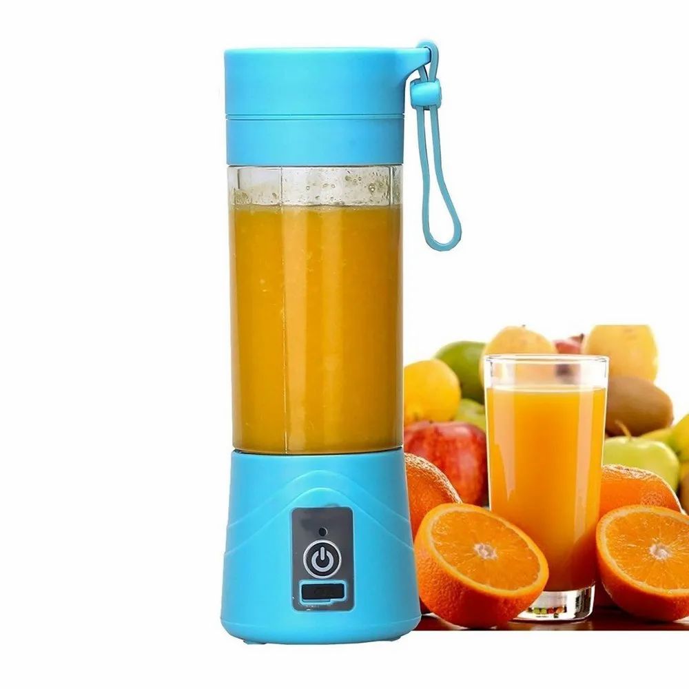Portable Electric Mini Blender Juicer Cup (6 Blades) 380 ML