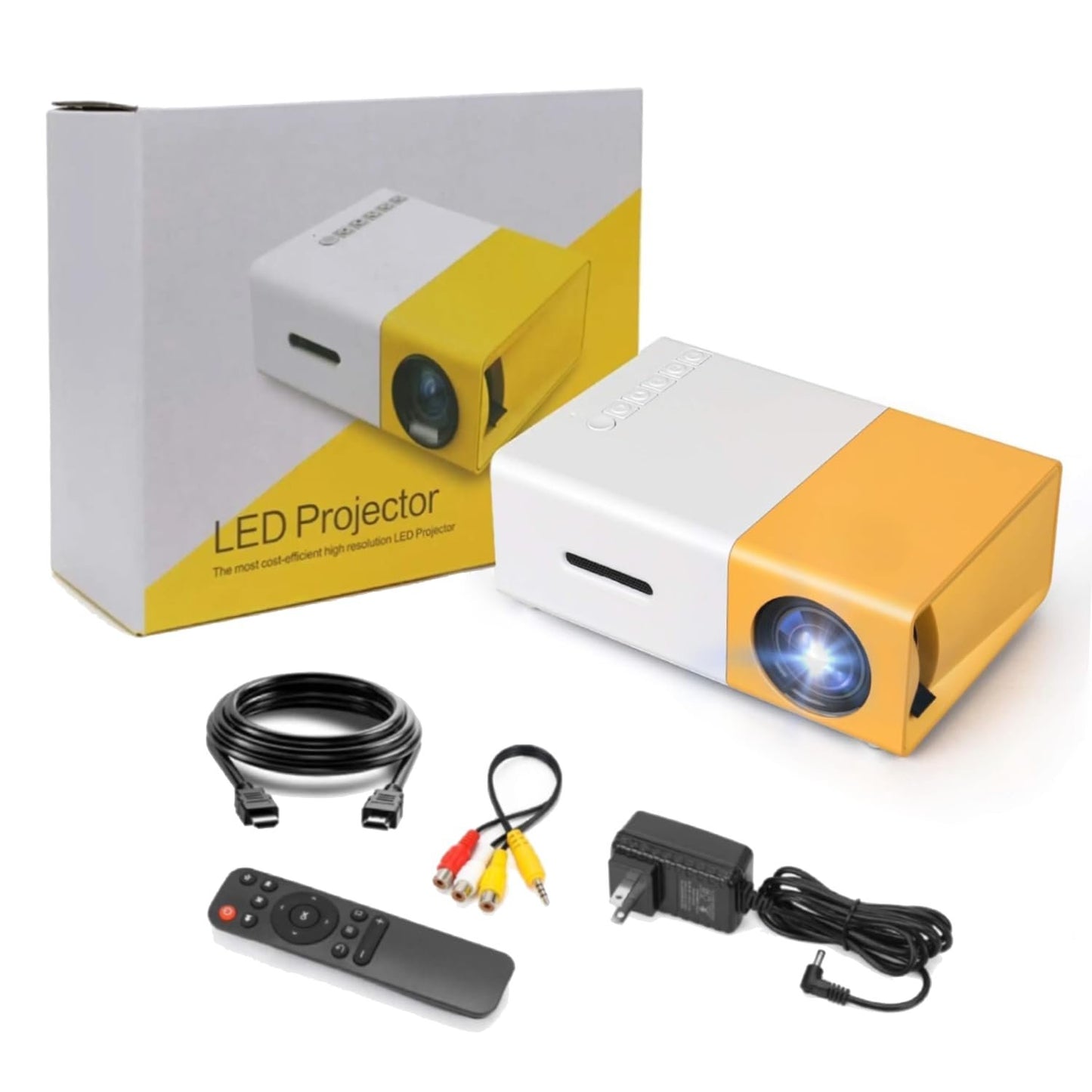 Mini LED Projector – Portable, High-Resolution Entertainment Anywhere