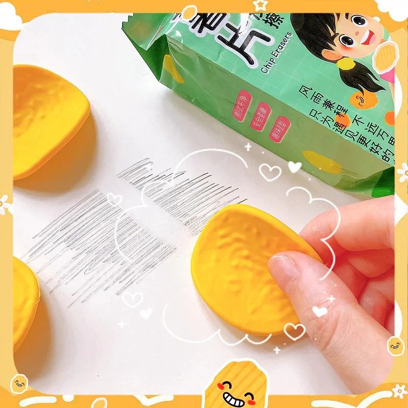 Potato Chips Eraser