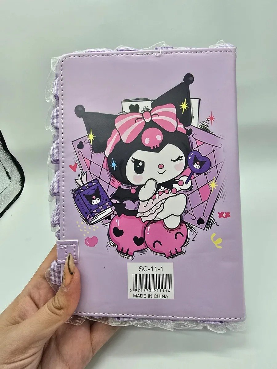 Kitty Kuromi Hardcover Notebook Diary