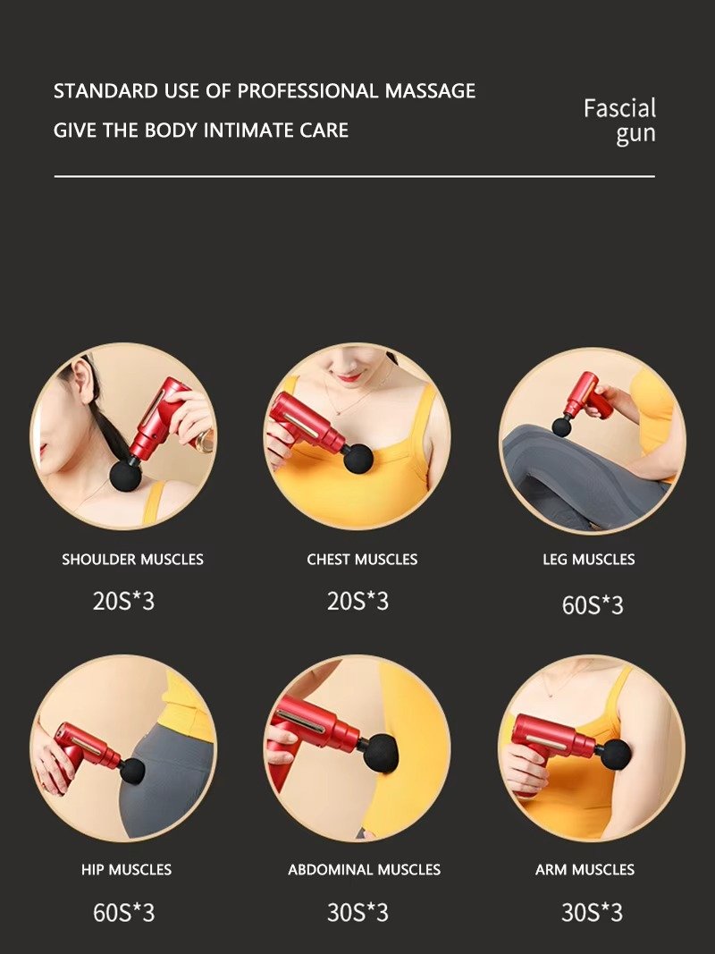 Smart Gun Massager For Head And Body