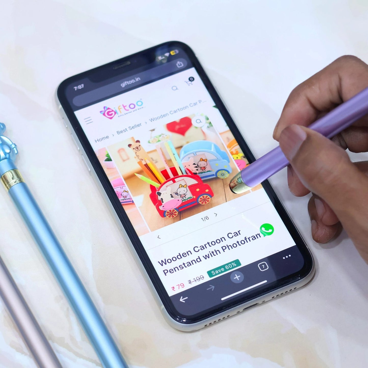 Touch Screen Metal Stylus Pen