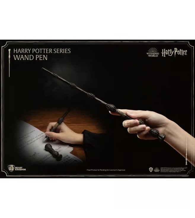 Hermione Wand Pen and Bookmark - Harry Potter Collectible