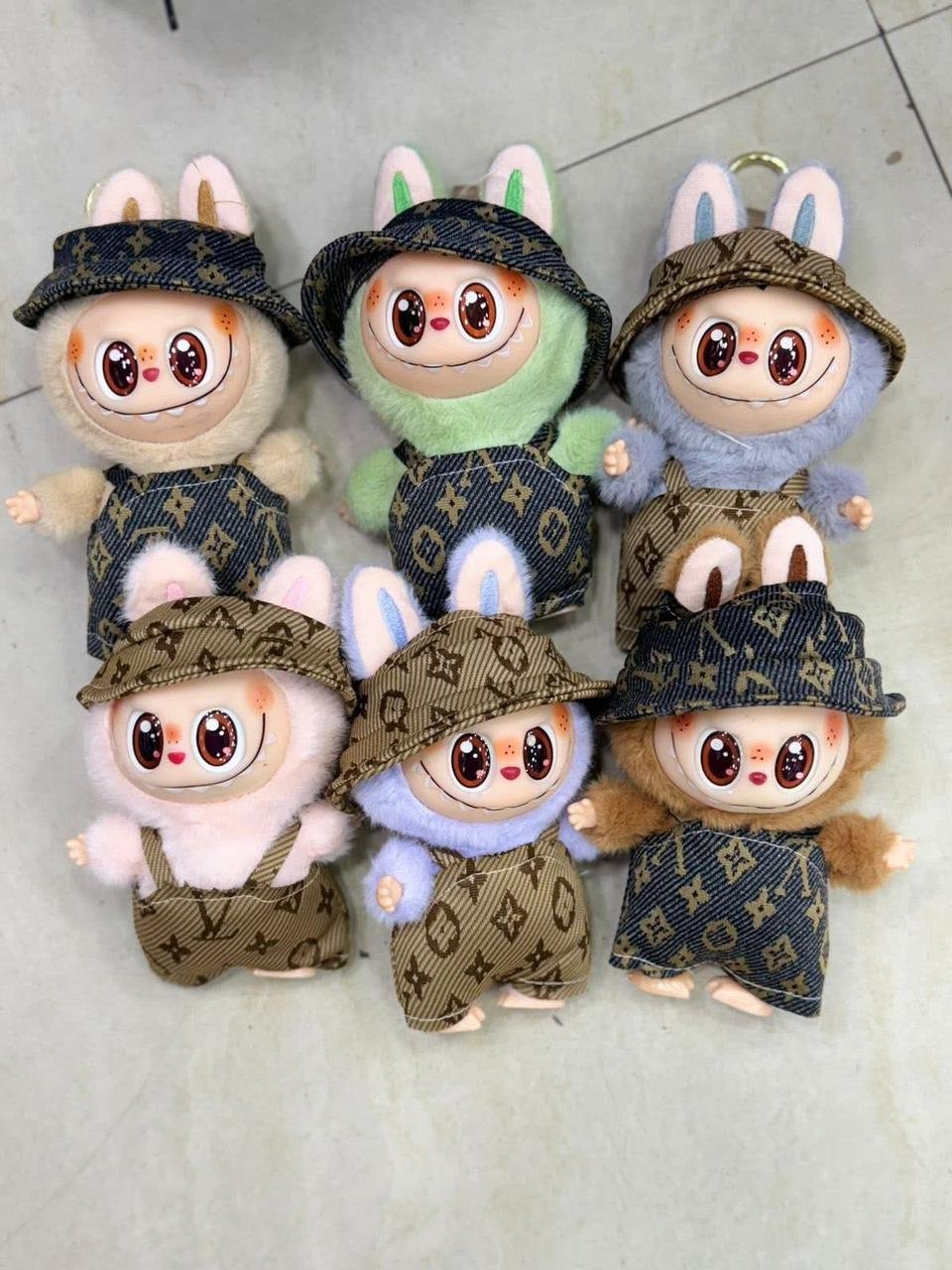 Labubu in Louis Vuitton clothes