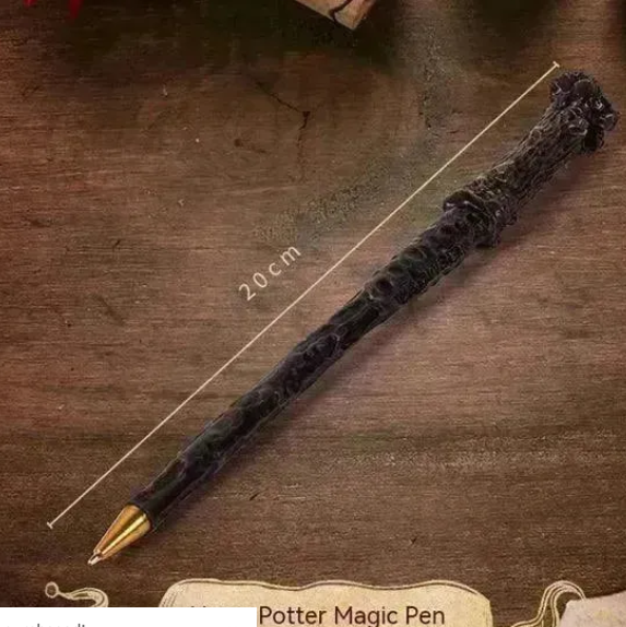 Hermione Wand Pen and Bookmark - Harry Potter Collectible