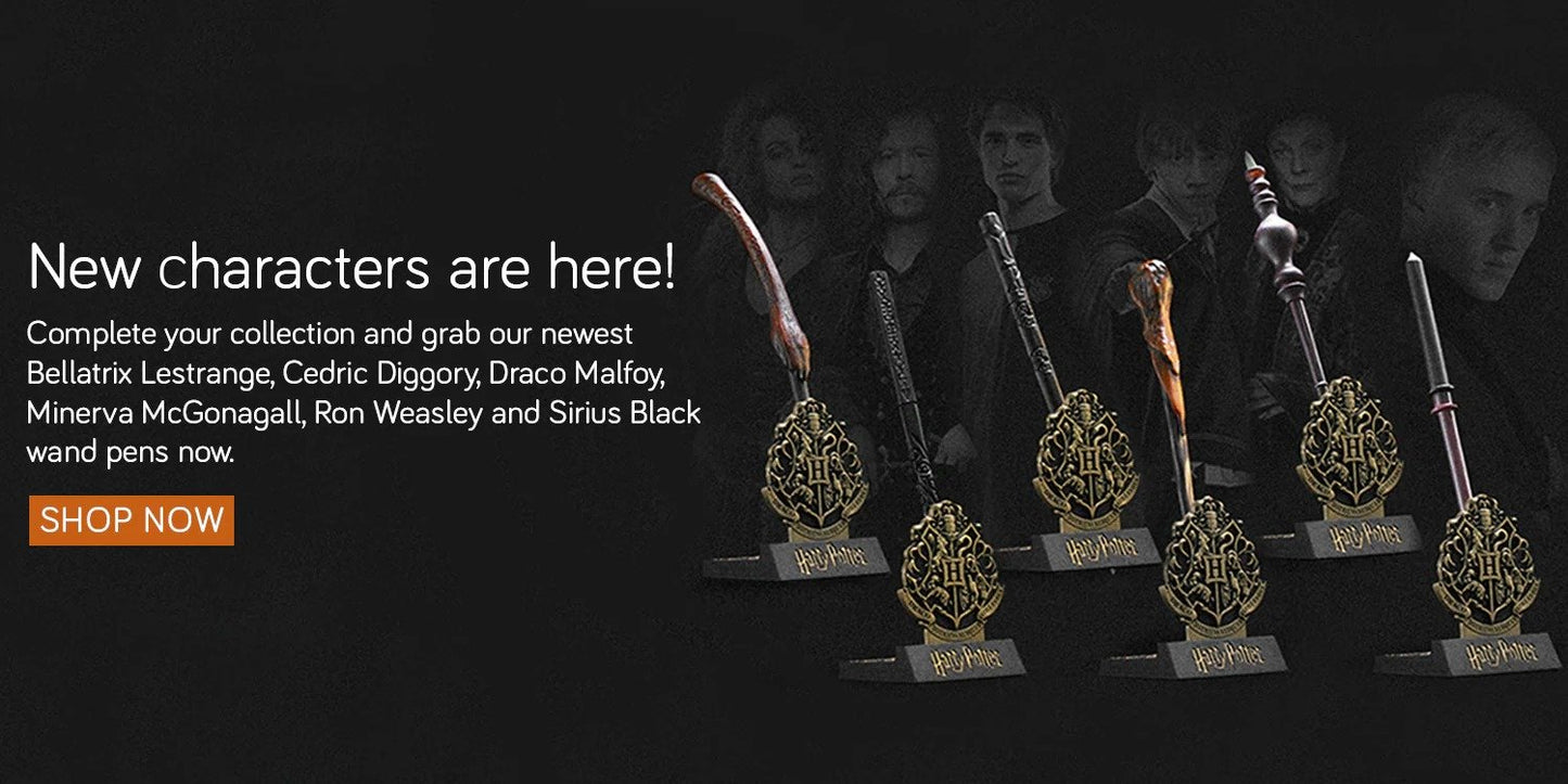 Hermione Wand Pen and Bookmark - Harry Potter Collectible