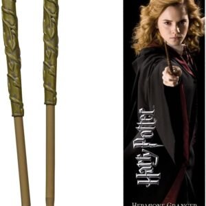 Hermione Wand Pen and Bookmark - Harry Potter Collectible