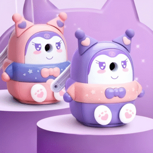 utest Kuromi Pencil Sharpener Cute Kawaii School Stationery for Student Children Gift -01 Pc. Mix Colour