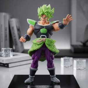 Nyloomy Z-Fighters & Saiyan Legends Action Figure Set - 9-Piece Ultimate Collector Bundle: Goku, Goten, Trunks, SSJ Trunks, Broly (Classic & DBS), Vegito (Base & SSJ), and Yamcha - Detailed 5-8 Inch PVC Models for Display & Gifting