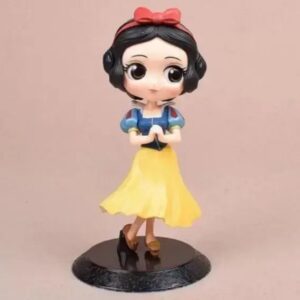 Nyloomy Snow White Chibi Figurine – 14cm Premium PVC Fairest Princess Statue – Hand-Painted Collectible for Home & Office Decor – High-Detail Desktop Ornament for Collectors
